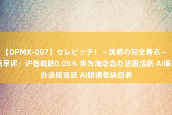 【DPMX-007】セレビッチ!~誘惑の完全着衣~ KAORI A股早评:沪指微跌0.05% 华为海念念办法股活跃 AI眼镜板块回调